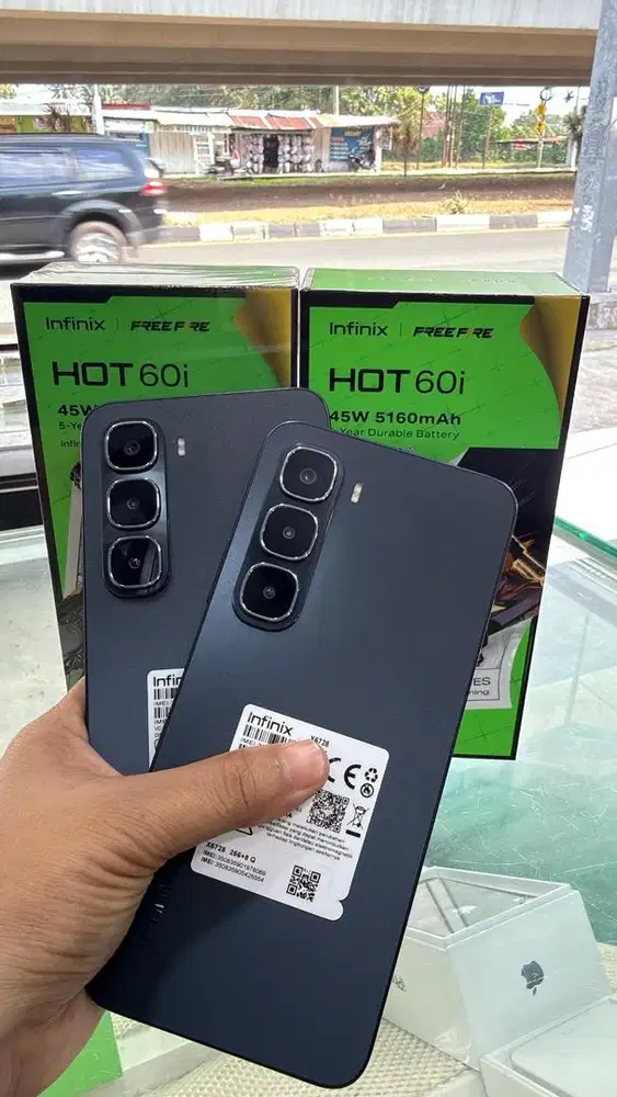 INFINIX HOT 60i RAM 16/256 FULLSET GARANSI AKTIF PANJANG SANGAT MULUS