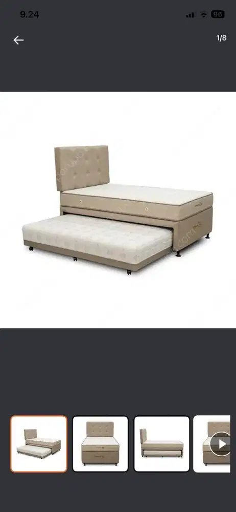 Informa Sleep Briss Tempat Tidur 3 in 1 - Cokelat