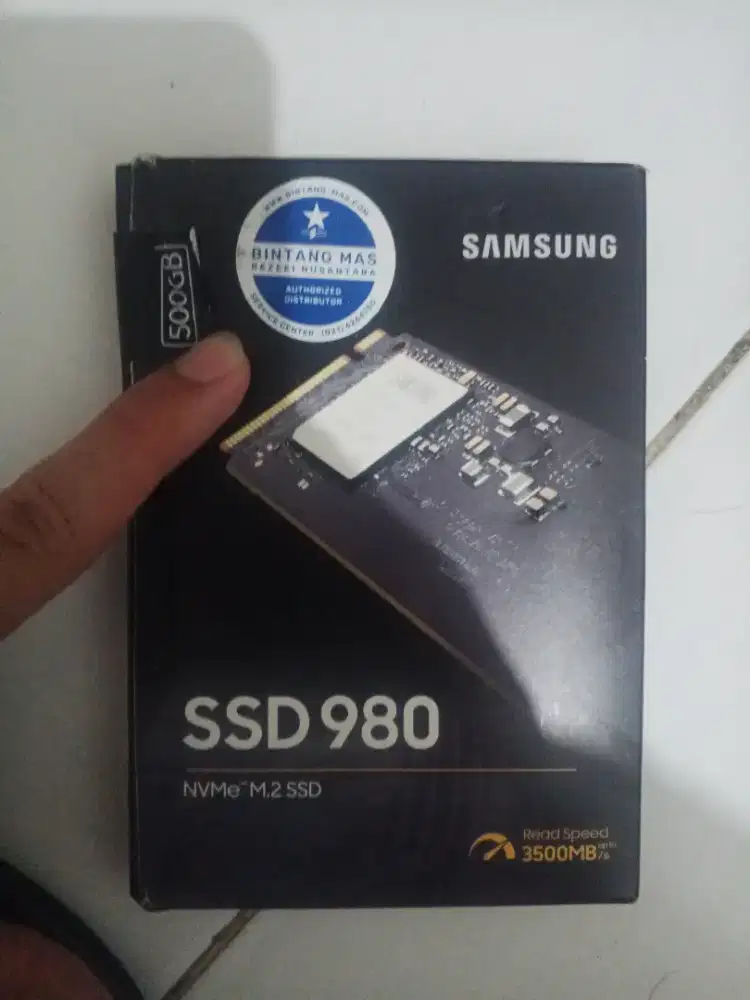 Samsung SSD 980 NVme M.2 - 500Gb (Gen3)
