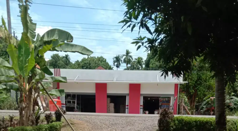 Dijual rumah plus 3 toko super murah !!!