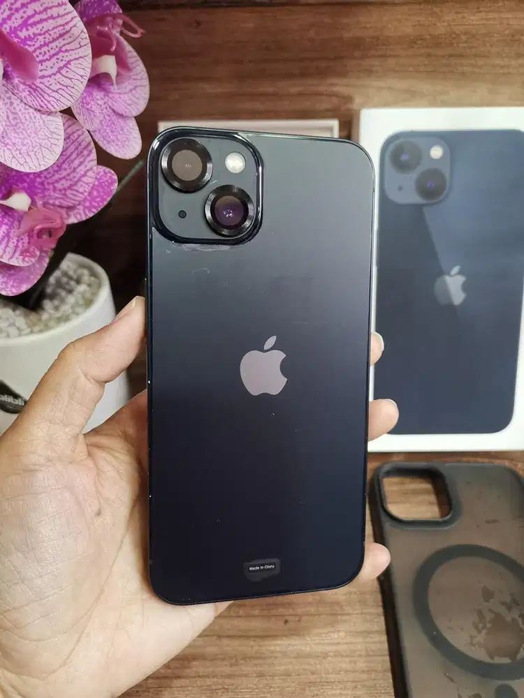 iphone 13 256gb bh 87% black ex ibox bs tuker tambah