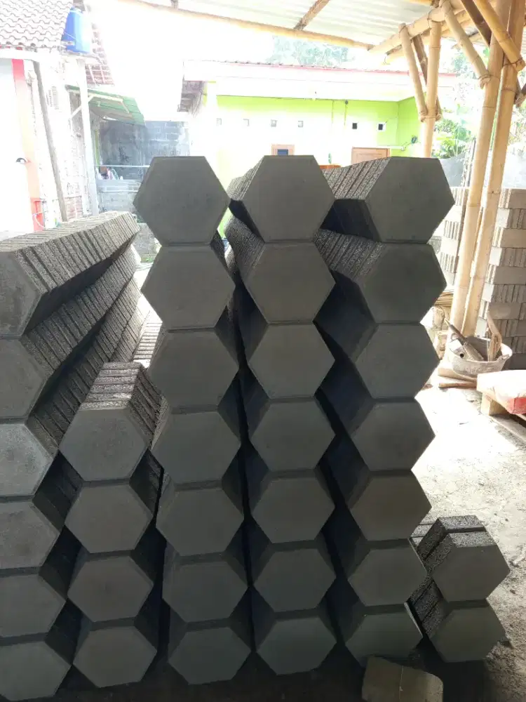 Paving segi-6 Manual berkualitas