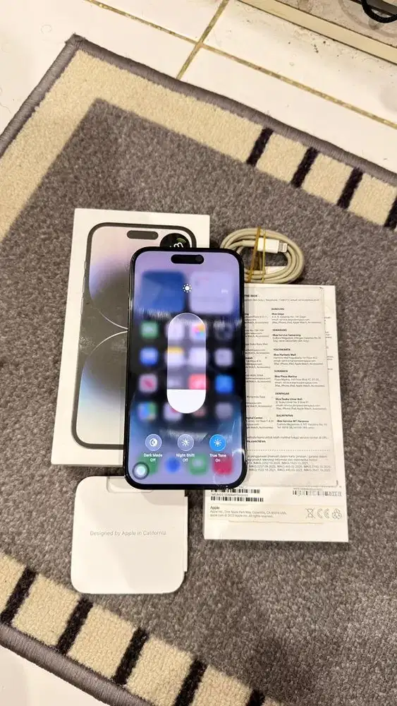 Iphone 14 Pro 128GB Space Black Resmi Ibox Lengkap