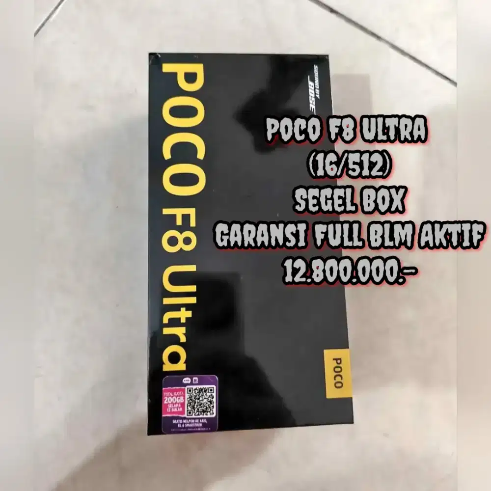Poco F8 Ultra (16/512) Segel Box