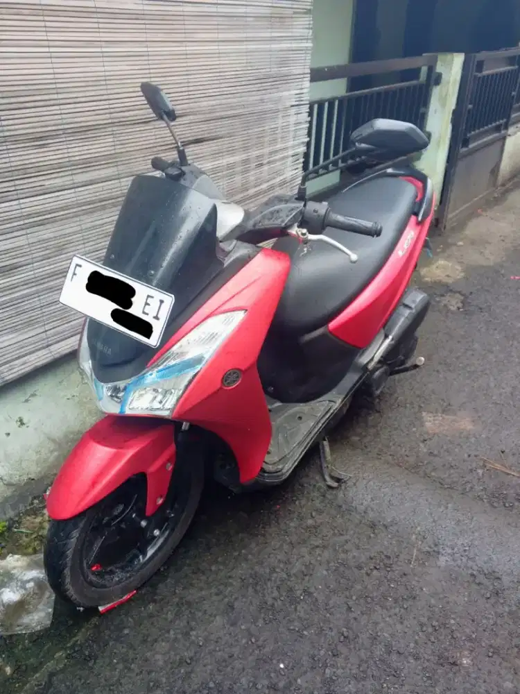 Yamaha Lexi Th 2018 Merah Doff Mulus