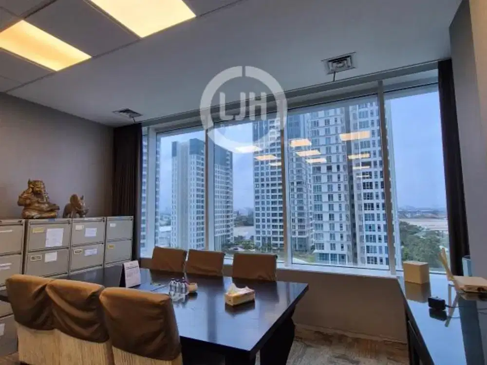 Disewakan Office Space Fully Furnished di Kensington Office Tower, Kelapa Gading