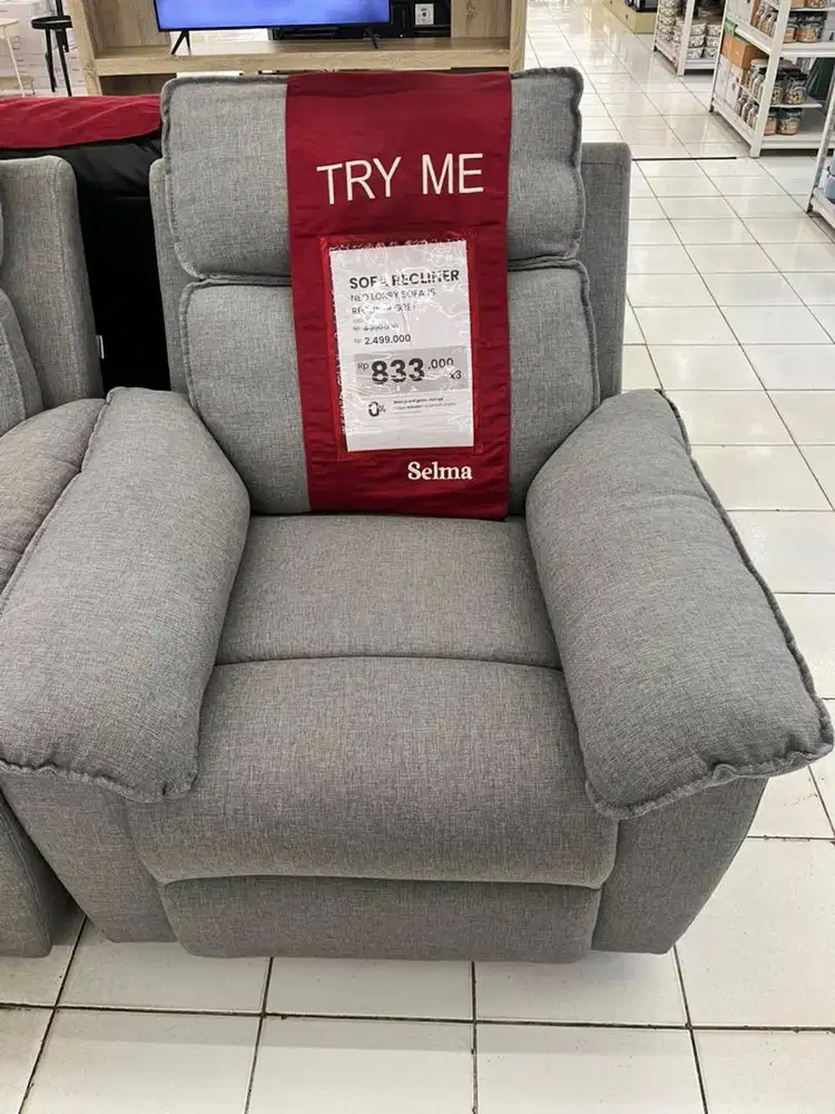 CEPAT HABIS! PROMO BESAR SOFA RECLINER