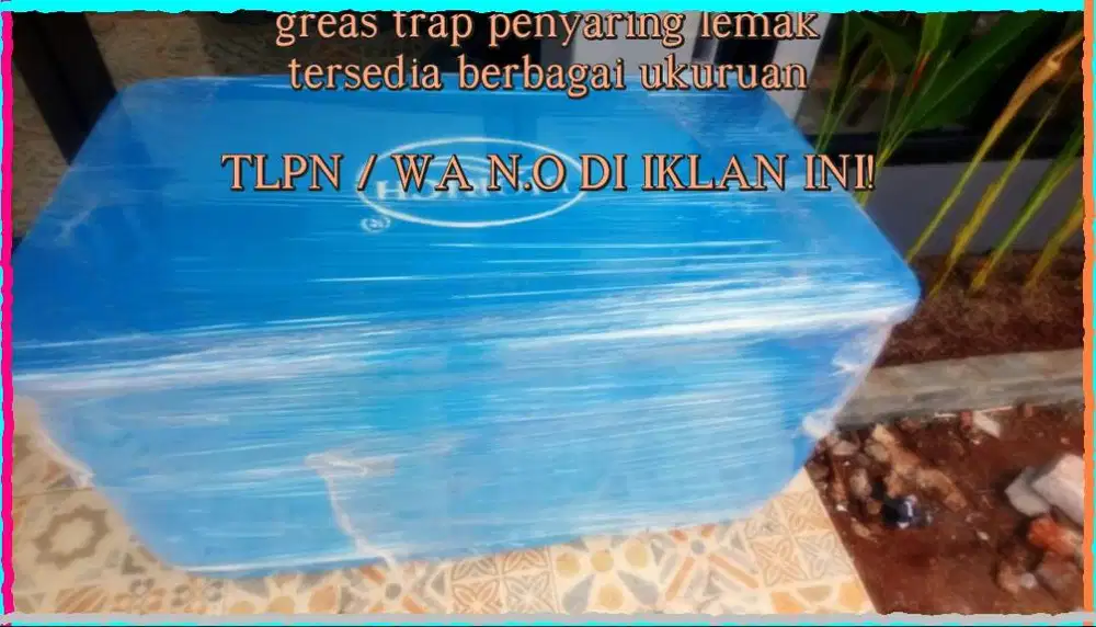 GRESTREP BERKUALITAS - grease trap