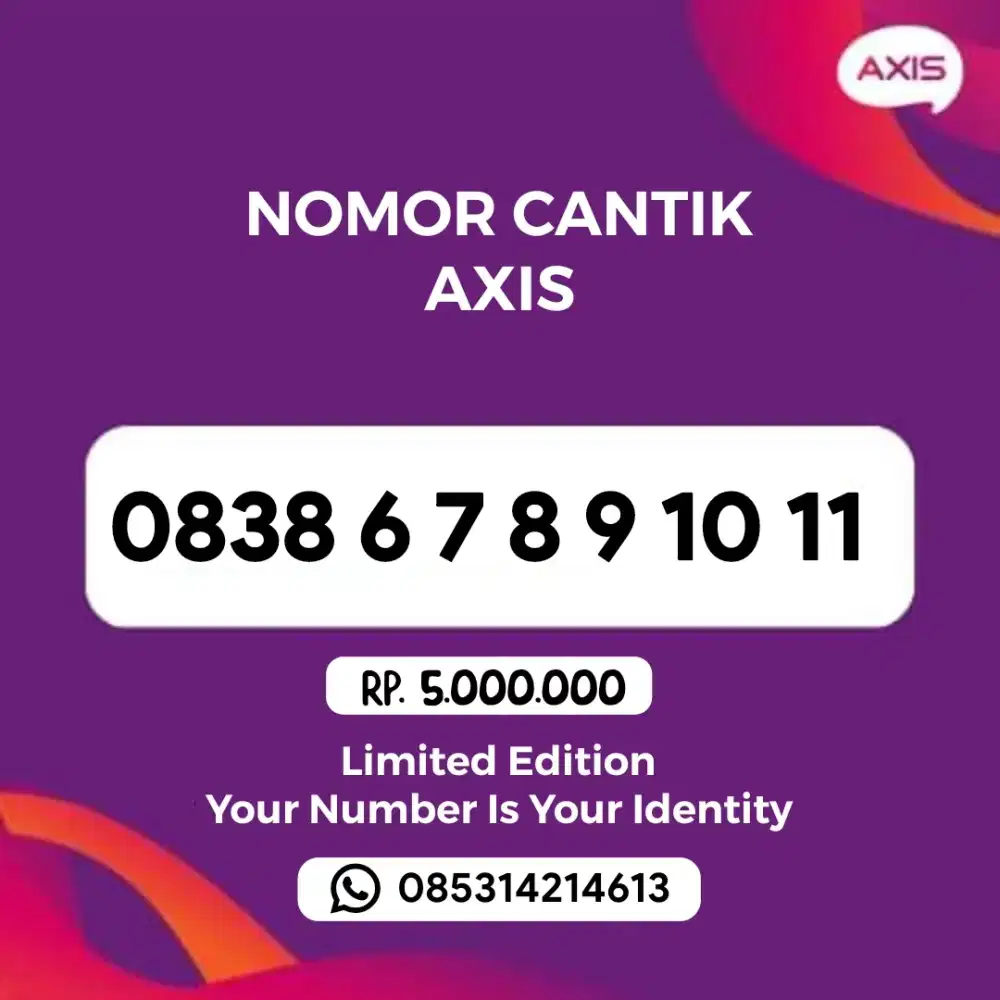 Nomor Cantik Axis Premium