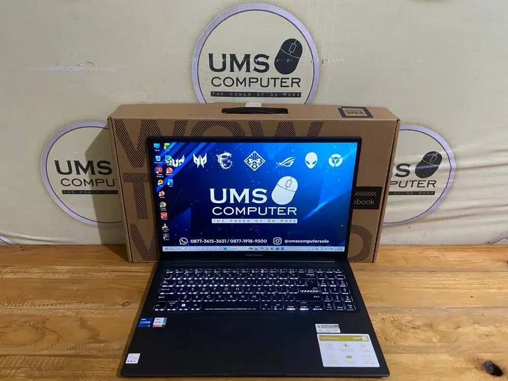 ASUS VIVOBOOK X1605ZA i5-1235U RAM 16GB SSD 512GB NORMAL GARANSI ON