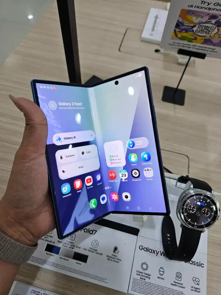 New Samsung Galaxy Z fold 7 promo