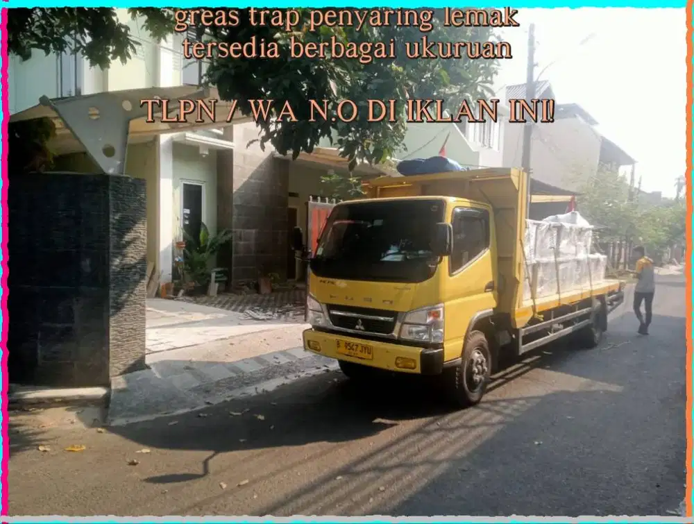 grasstree - gres trep - grease trep frp - penyaring minyak