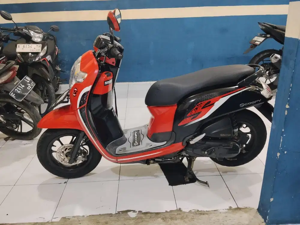 jual Honda Scoopy stylist cbs iss 2018 surat lengkap