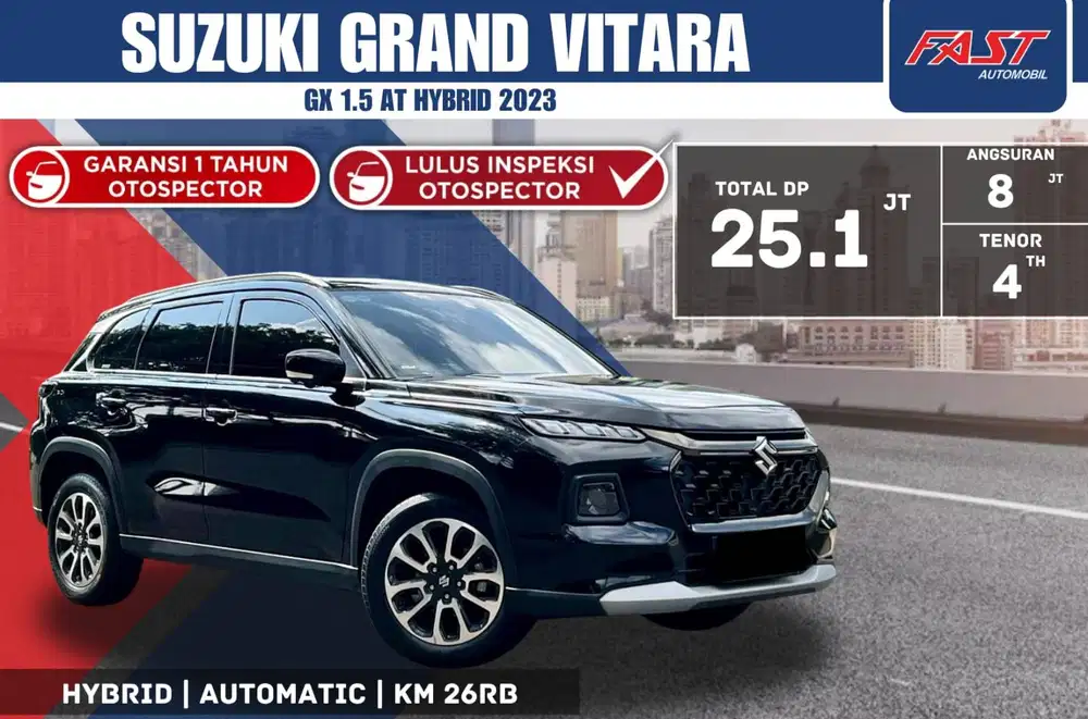SUZUKI GRAND VITARA GX HYBRID 2023 PANORAMIC 1.5 AT LOW KM.26RB