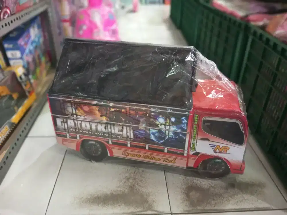 Mainan Anak Truk Oleng Kayu besar
