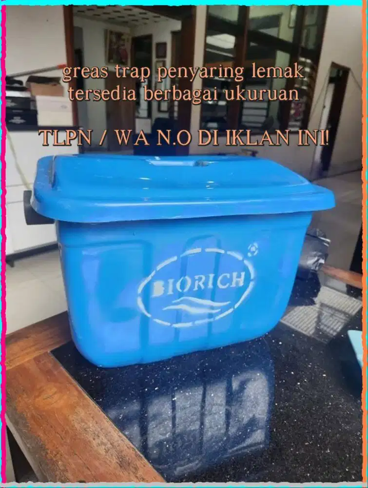 GRESTREP - grease trap -Penjebak Minyak