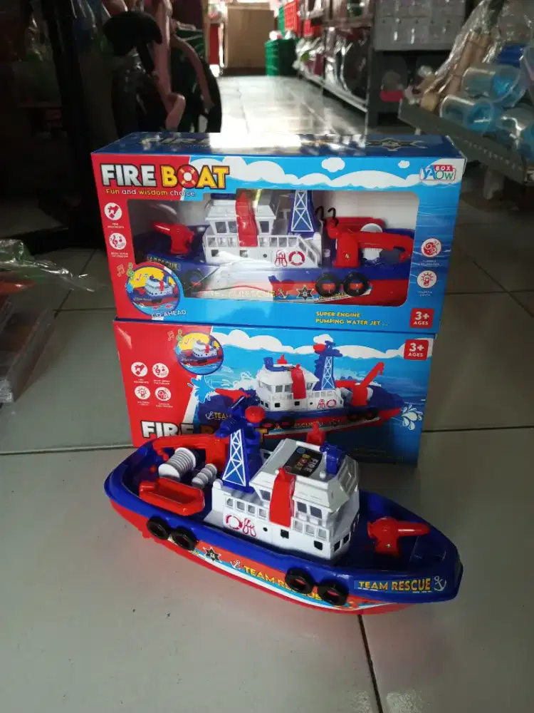 Mainan Anak Speed boat kapal batre