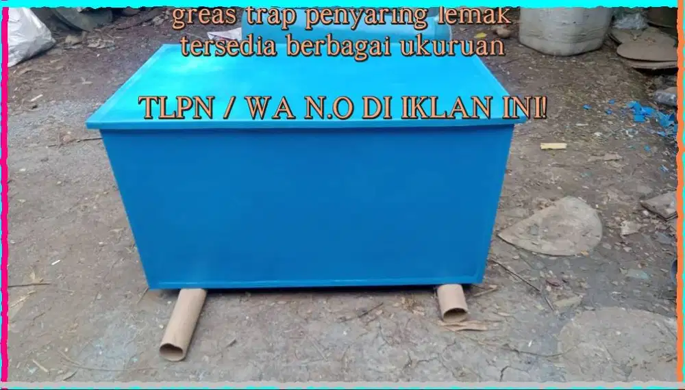 grease trap FIBERGLASS - GRESTREP BERKUALITAS