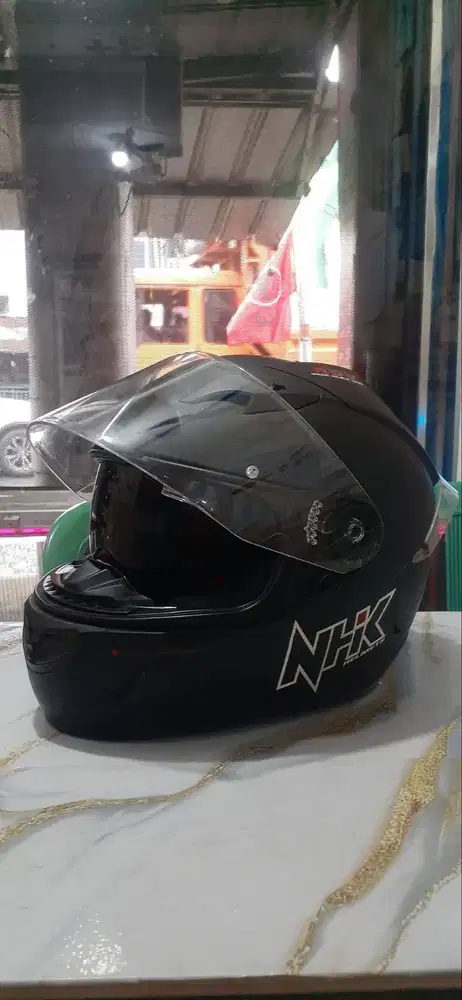 helm fullface NHK GP 1000 hitam doff