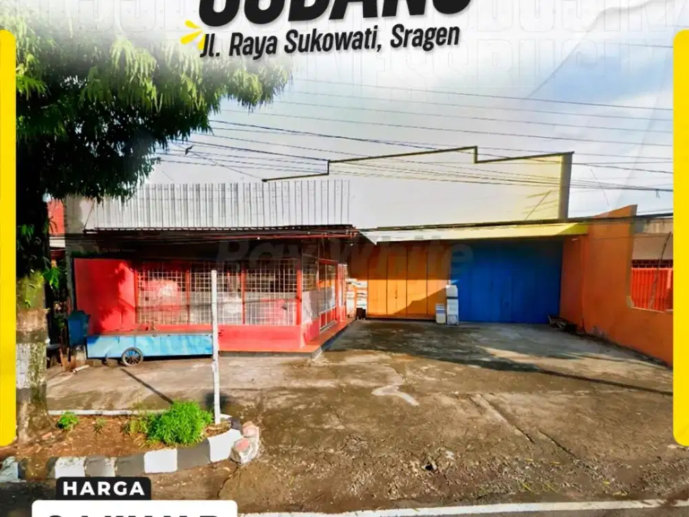 Di Jual Gudang Di Jl. Raya Sukowati, Sragen