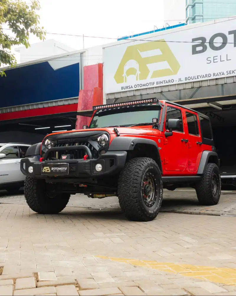 Jeep Wrangler Rubicon JK 3.6 Red 2013