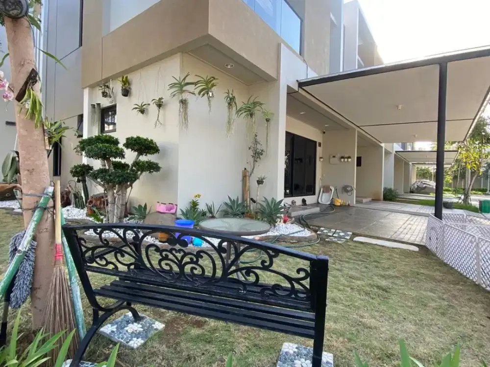 Dijual dan disewa Rumah Fullfurnished Posisi HOEK PIK 2 Cluster California