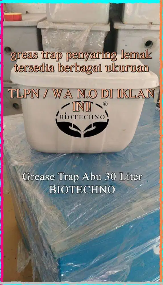 Grease Trap Filter Lemak Minyak Dapur Wastafel