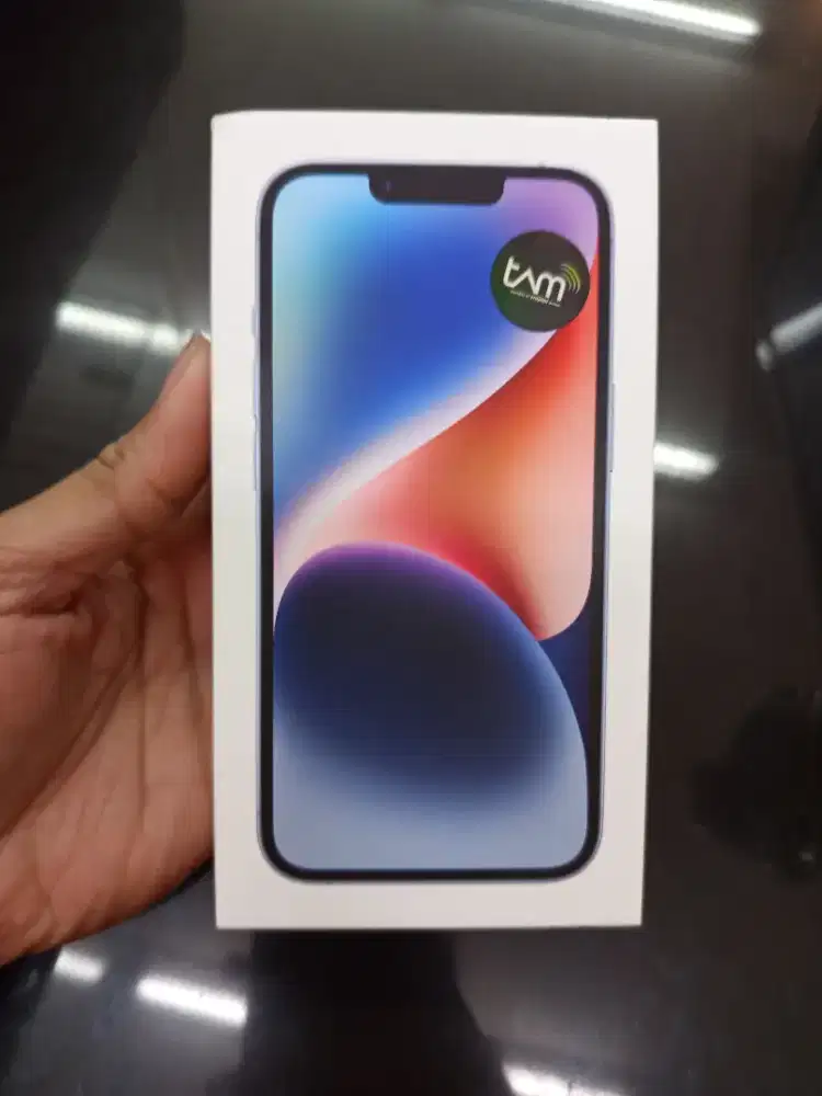 iPhone 14 128gb Blue | New Garansi Resmi | IBOX