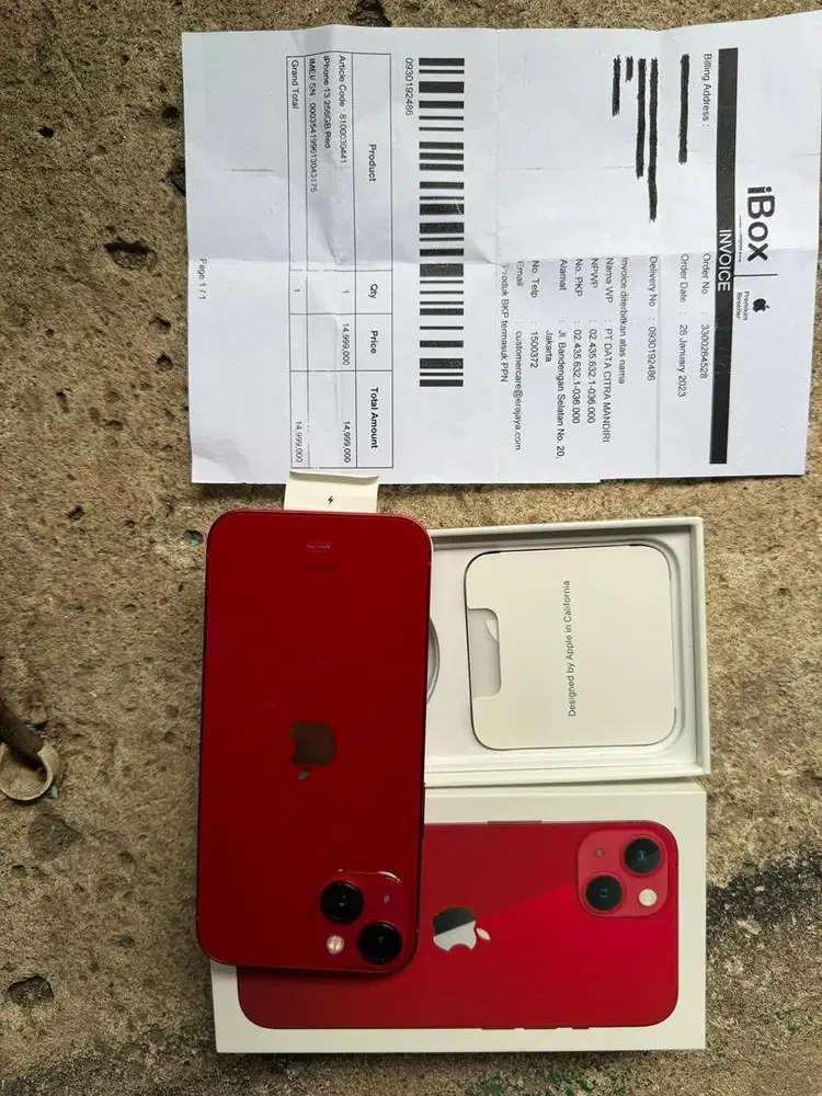 iPhone 13 256GB iBox Fullset