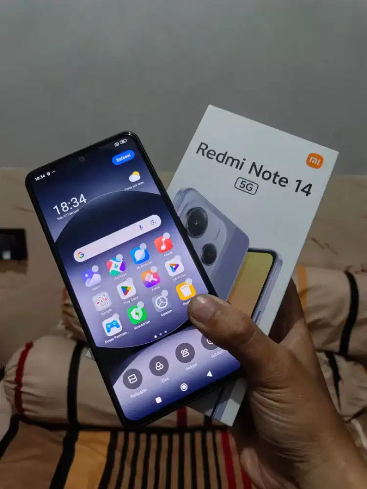 Redmi note 14 5G ram 8 256 GB fullset