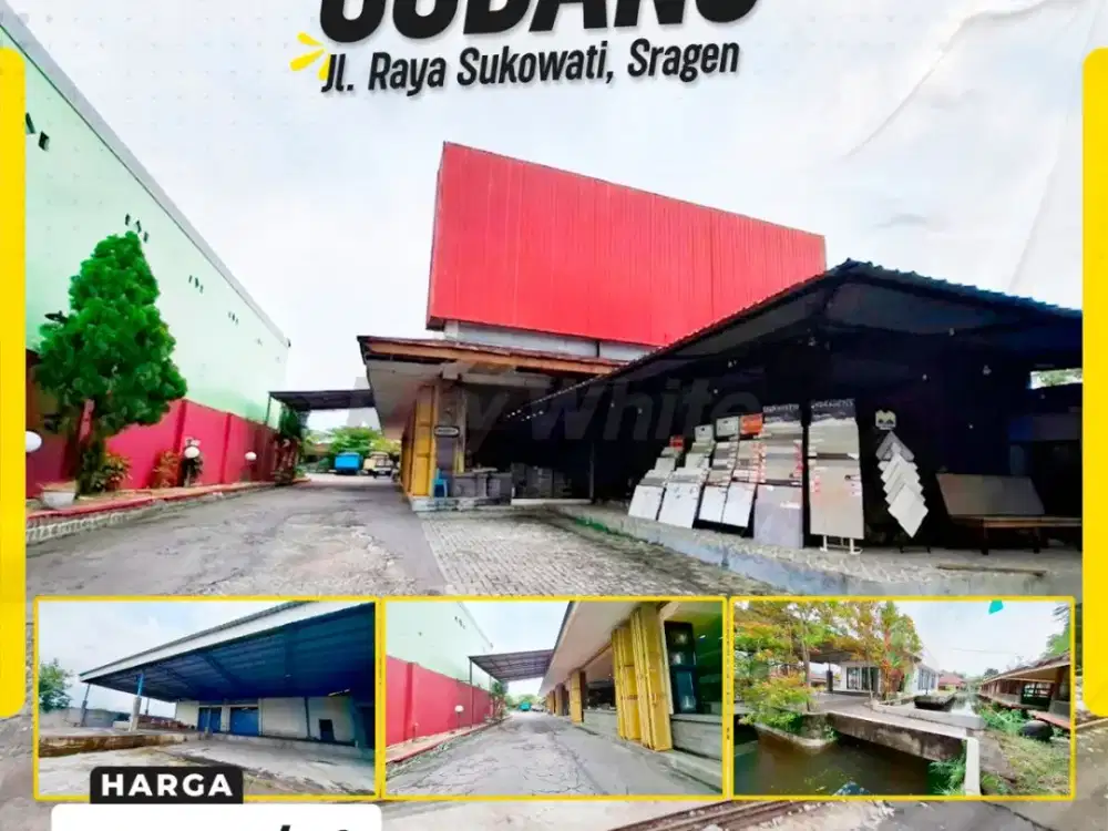 Di Jual Gudang Di Jl. Raya Sukowati, Sragen