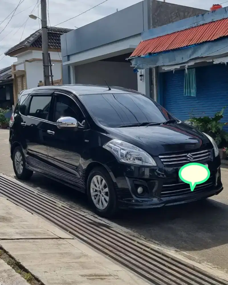 Dijual Suzuki Ertiga 1.4 GX Elegant 2014, Manual, Hitam Metalik