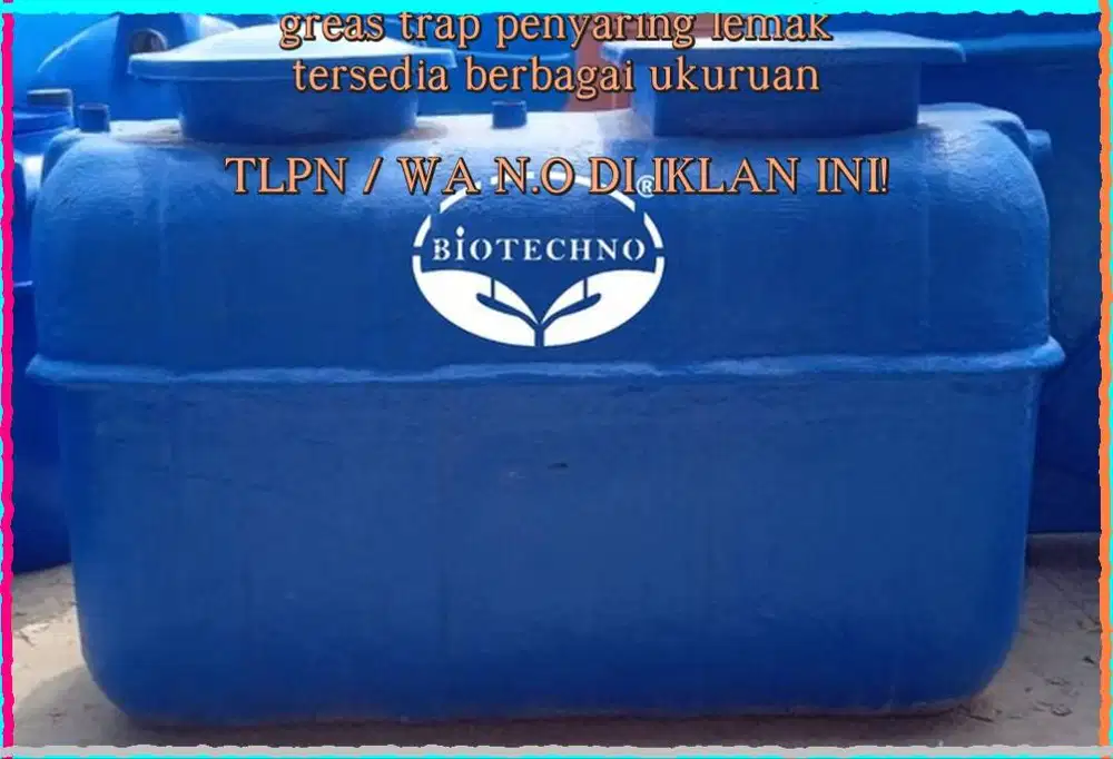 GRESTREP BERKUALITAS - grease trap