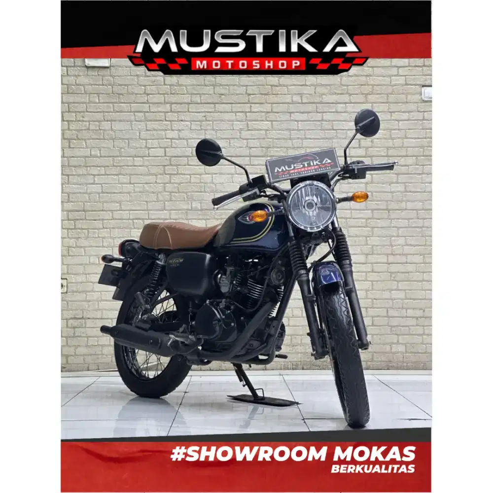 Perfect Condition!!Kawasaki W175 SE 2022 Plat Jatim Mulus-Mustika