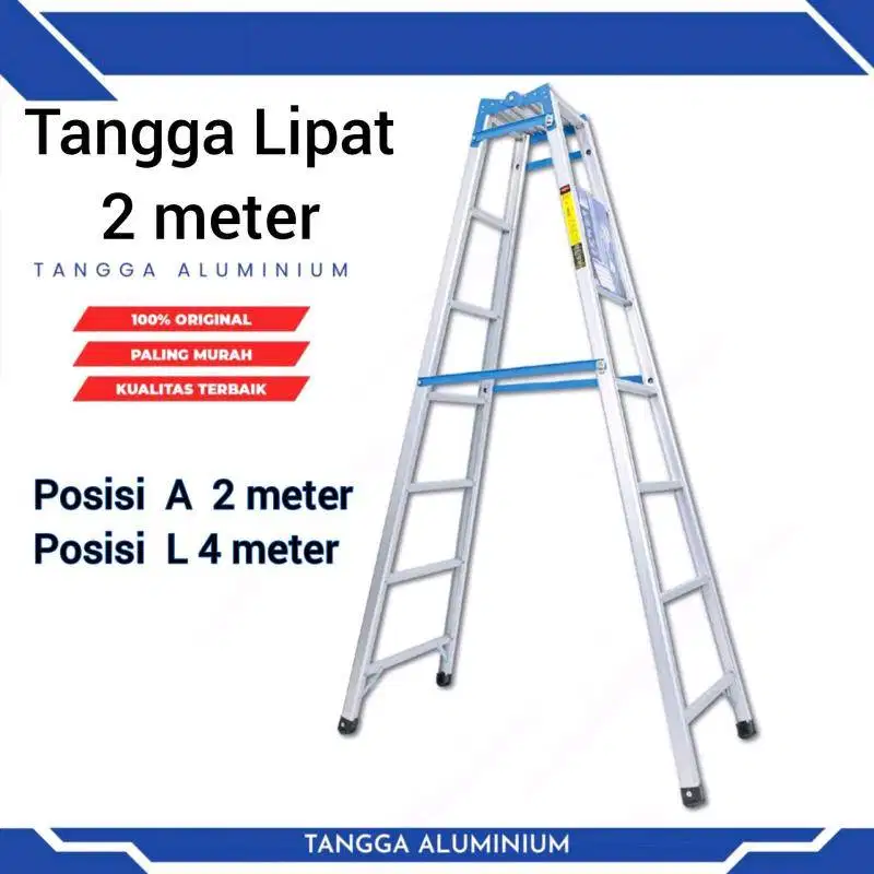 PROMO TANGGA LIPAT UK 2 METER GRATIS ANTAR