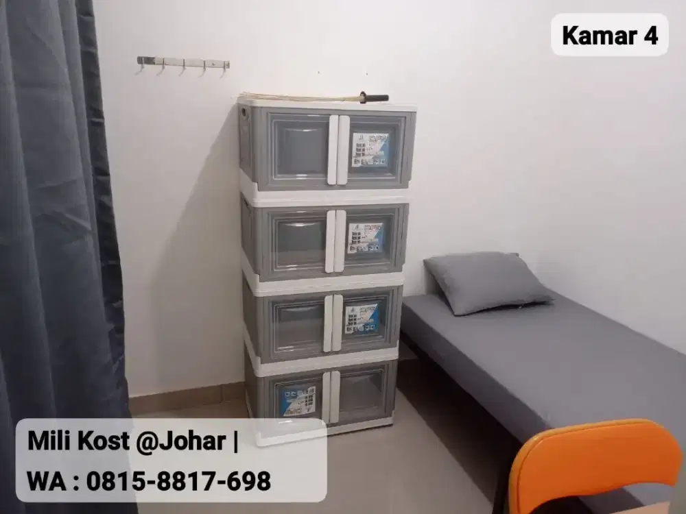Kost Lengkap Johar Baru Kramat Pulo Cempaka Putih Salemba Carolus