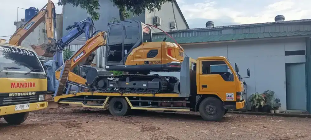 BABY ROLLER 1 TON EXCAVATOR 5 TON BEKO KECIL STAMPER GENSET DUMP TRUCK