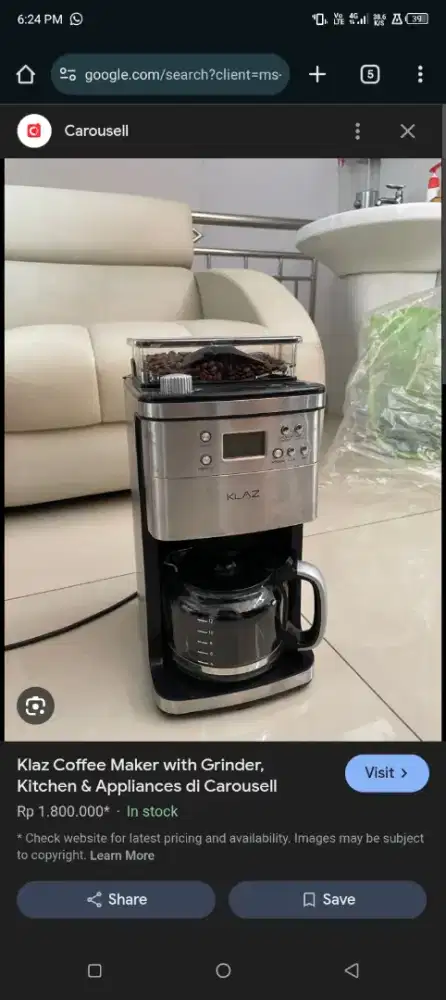 Coffe Maker Klaz