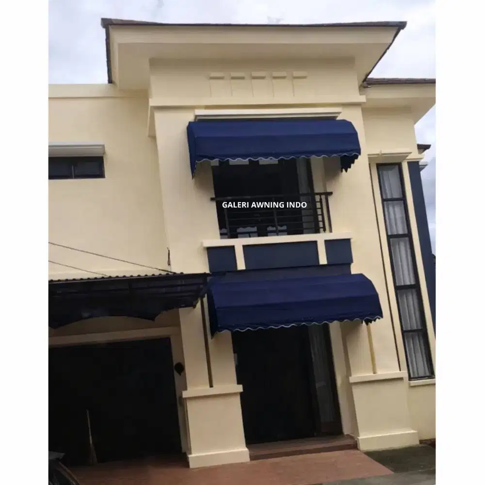 kanopi kain awning untuk caffe dan teras rumah harga terjangkau