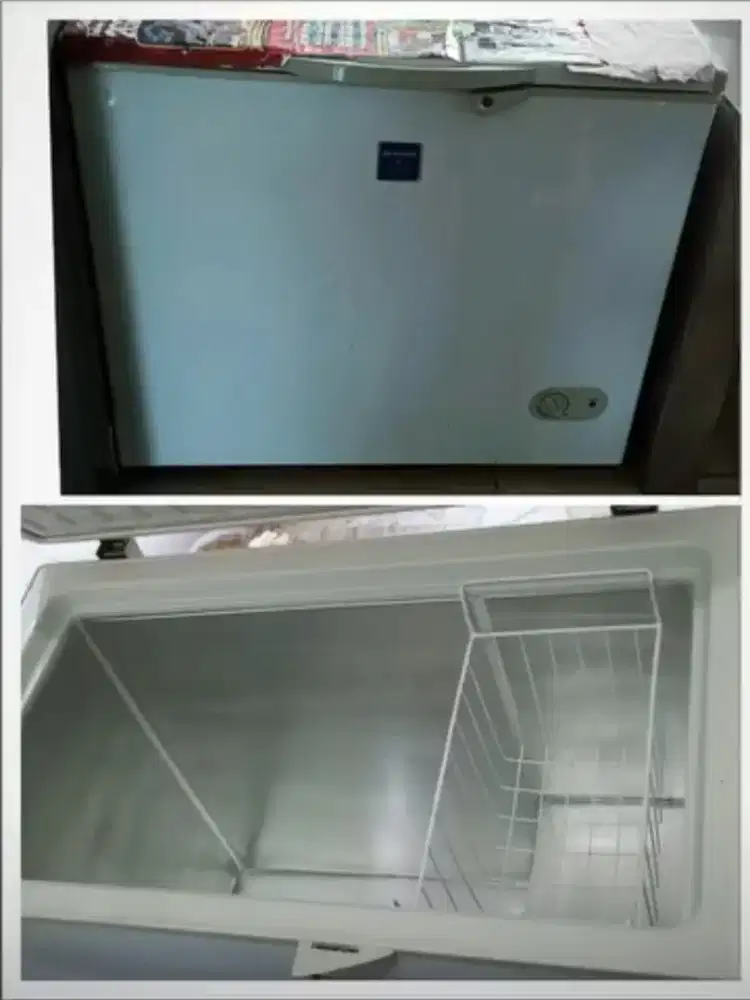 Freezer Sharp FRV-200 White Freezer Box