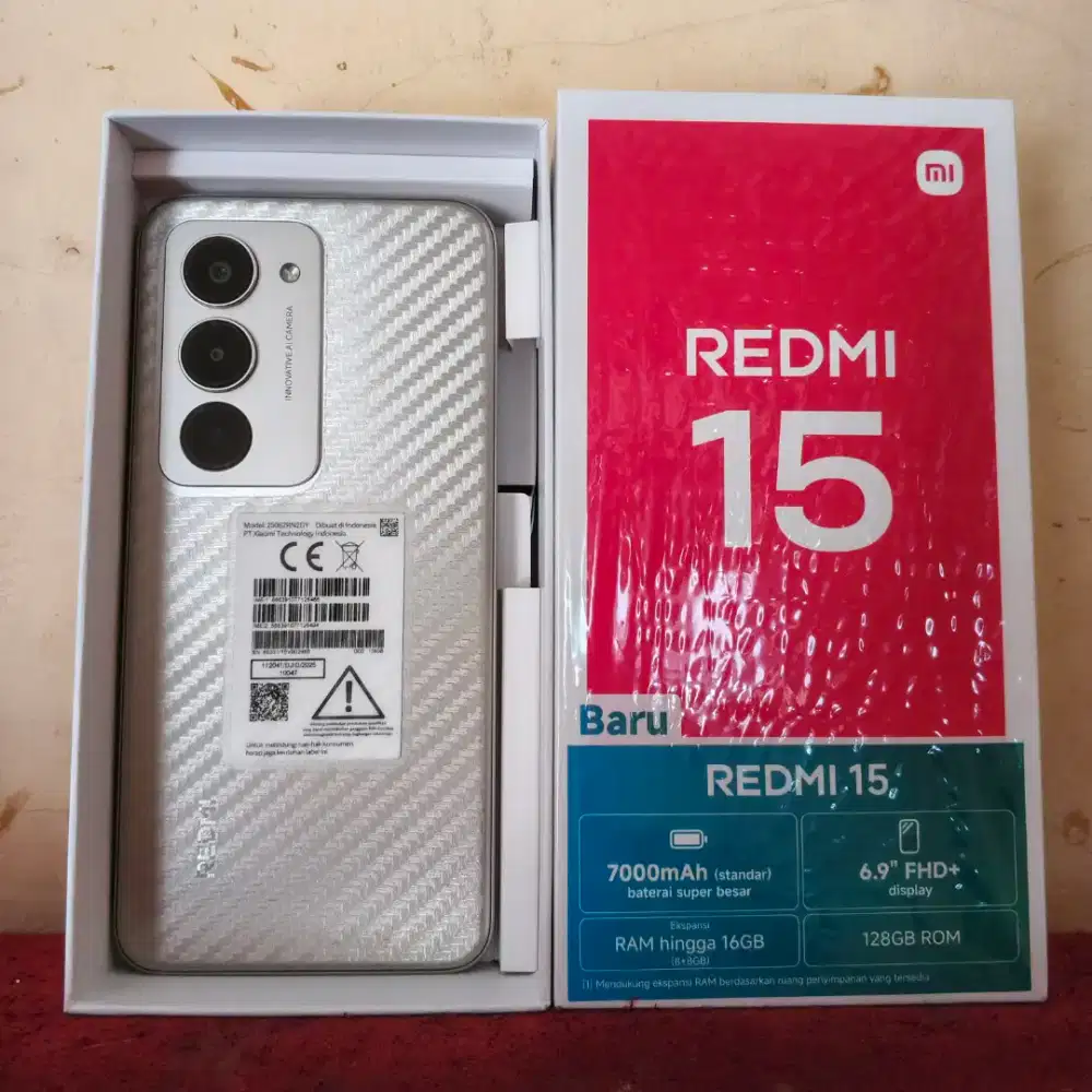 REDMI 15 8+8/128 FULLSET