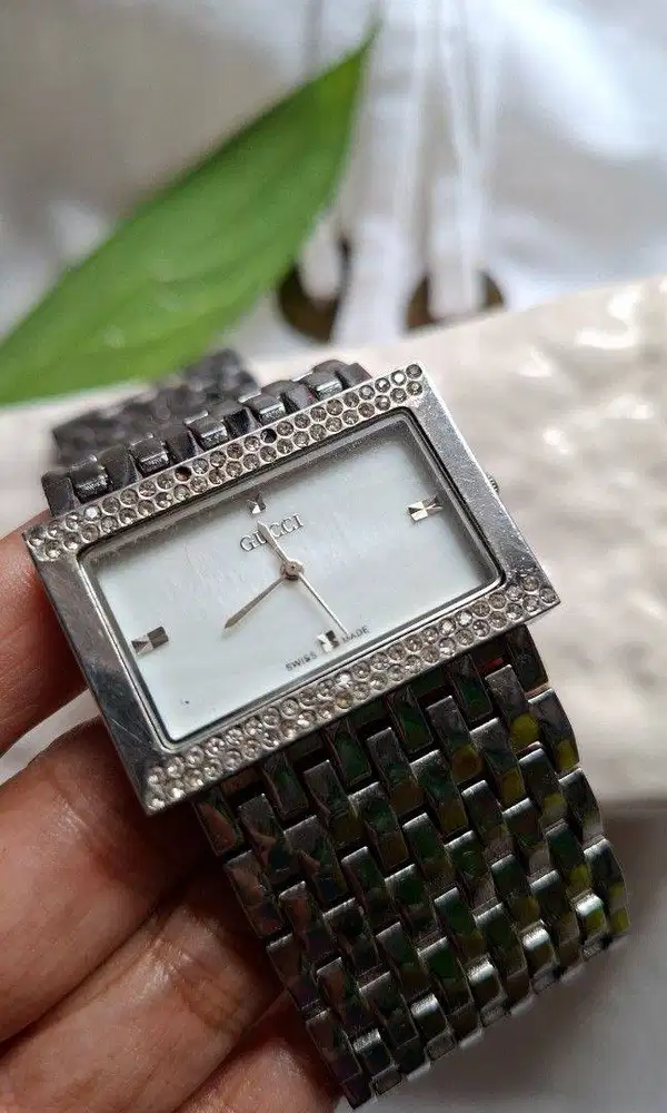 Jam Tangan Wanita Rectangular Pre owned