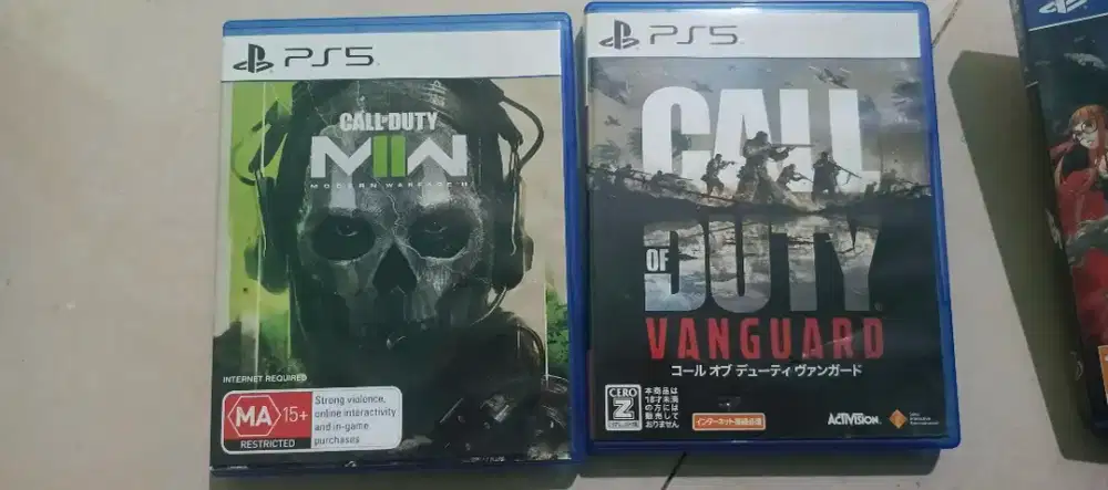 Cd ps 5 call of duty miiw dan vanguard