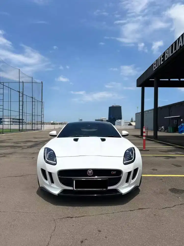 Jaguar F Type S Coupe 3.0 Performance 2015 NIK 2014 White Putih