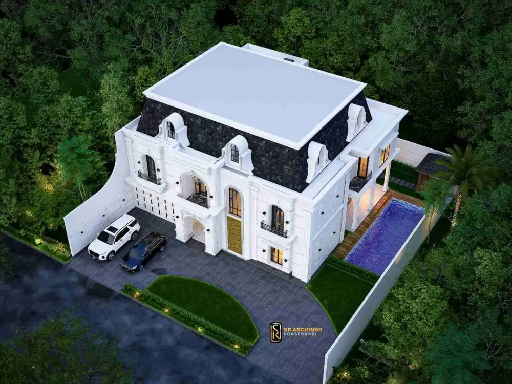 RUMAH BARU MEWAH AMERICAN CLASSIC DI JATIPADANG JAKARTA SELATAN