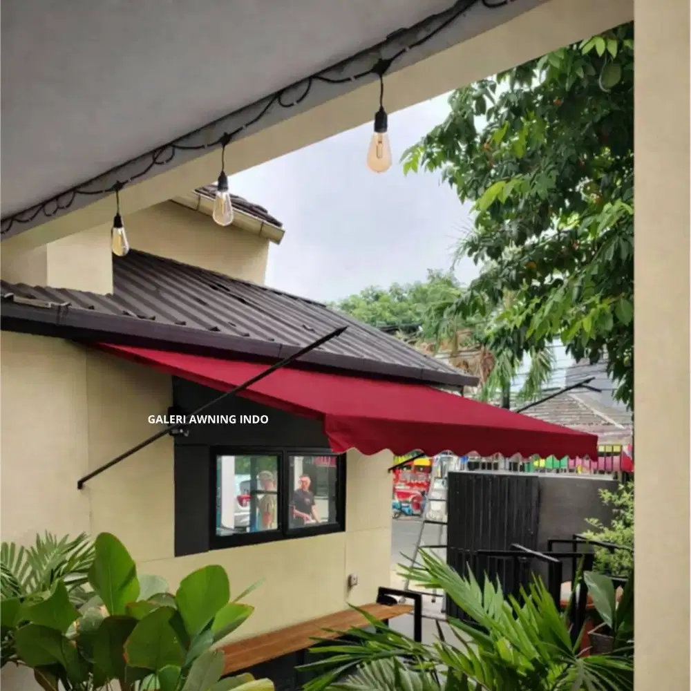 kanopi kain awning banyak oilihan warna dengan tukang ahli