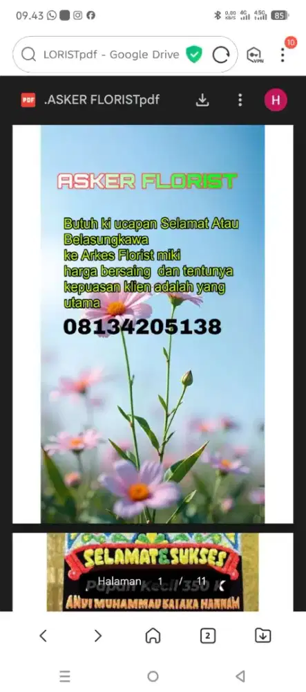 Karangan bunga Asker Florist