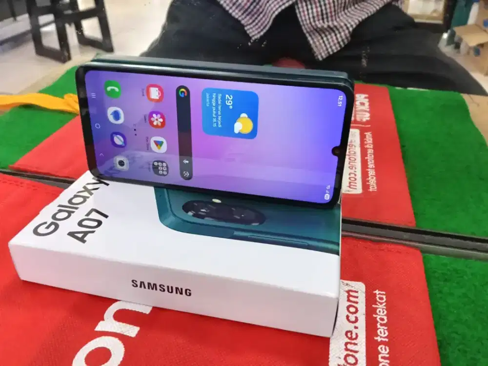 Samsung A07 Ram 8/256 gb mulus 1bln pke no minus lengkap