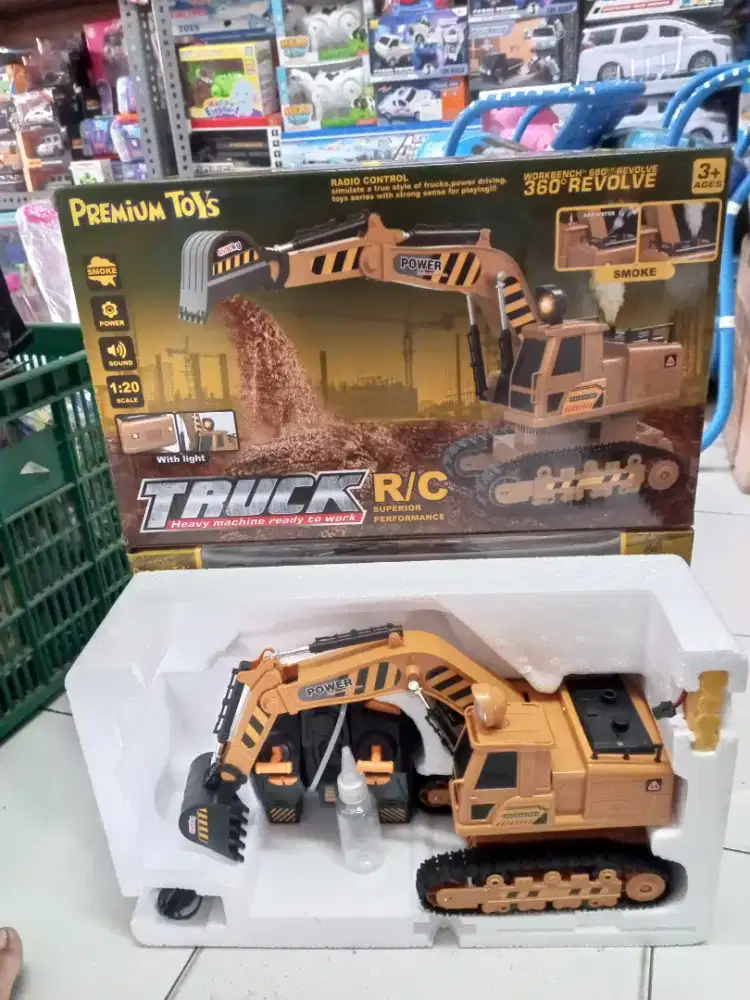 Mainan Anak Rc bego asap Cas