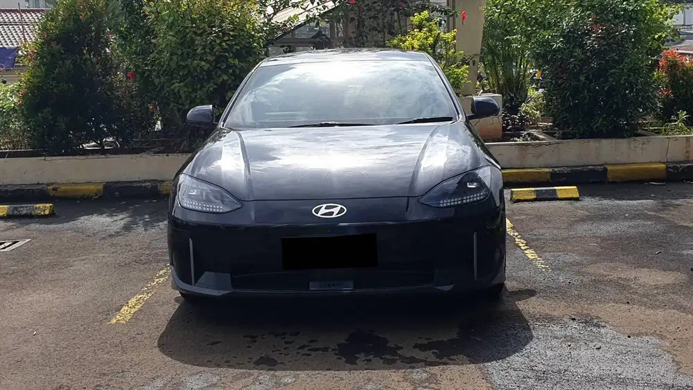 Hyundai Ioniq 6 EV AWD 4x4 AT Blue Black Matte 2025 NIK 2023 Like New